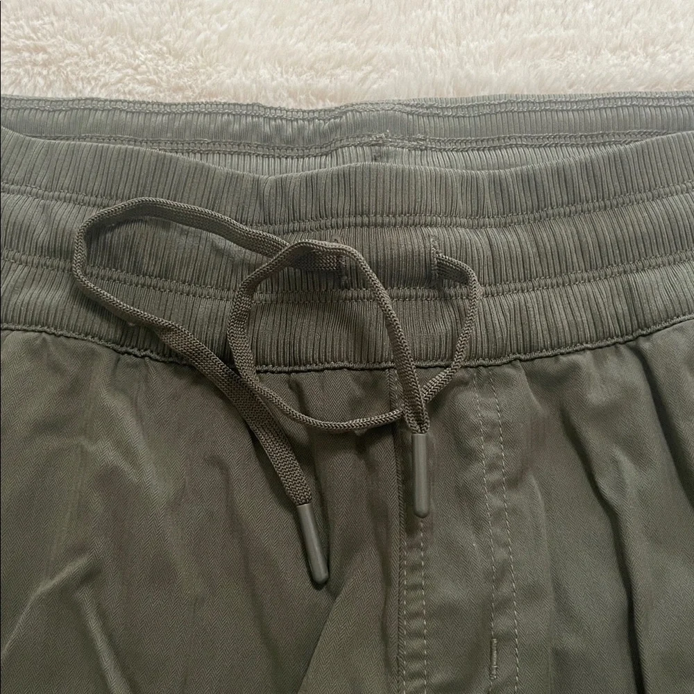 The North Face womens Dark Green Athletic Shorts